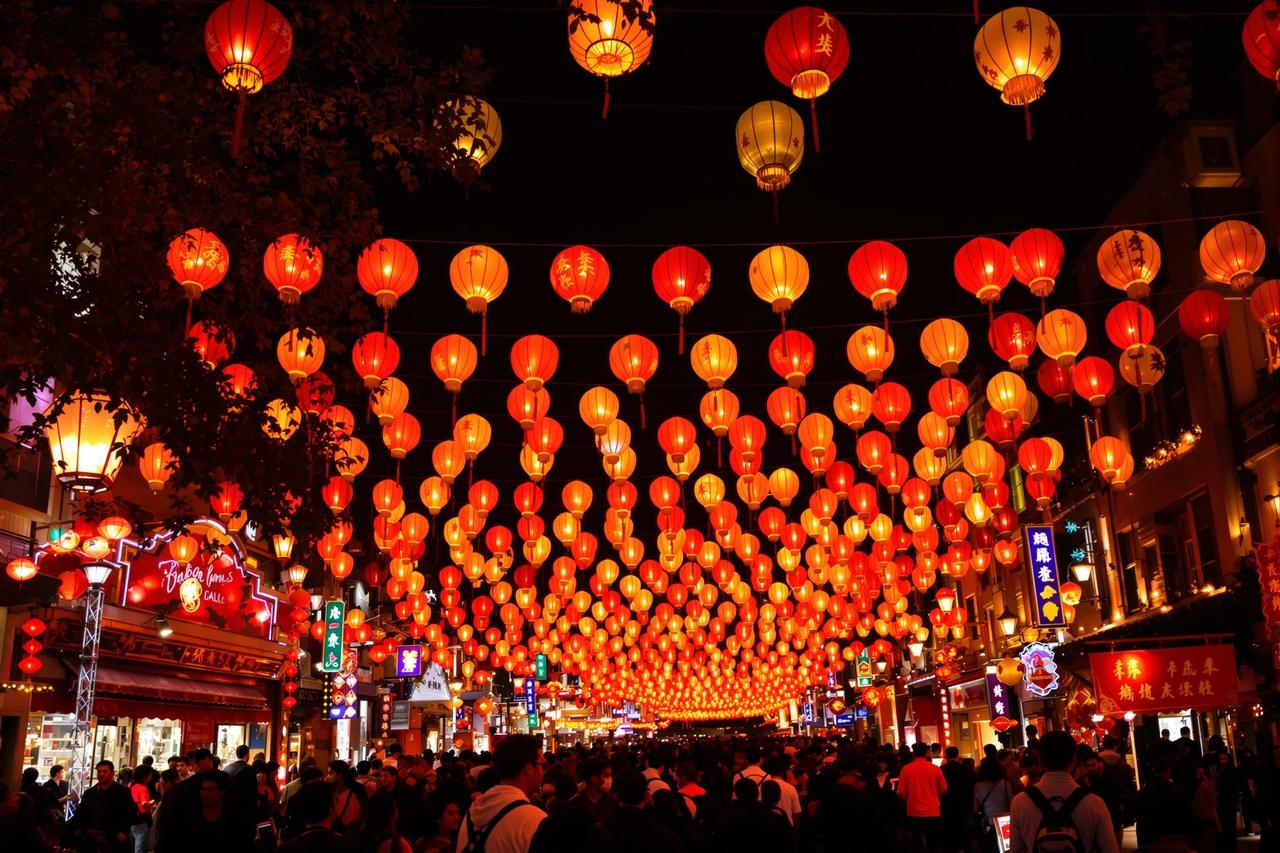 元宵·花灯下的城市——一夜鱼龙舞